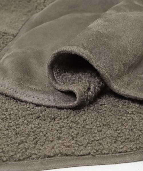 SENSE OF PLACE by URBAN RESEARCH（センスオブプレイスバイアーバンリサーチ）の「アソートボアブルゾン（ブルゾン・メンズ・ブラック/ブラック系その他/グレー・LARGE/MEDIUM）」の13枚目の写真