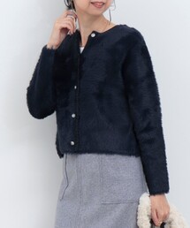 MICO COULIER | フォックスタッチニット カーディガン(ニット/セーター)