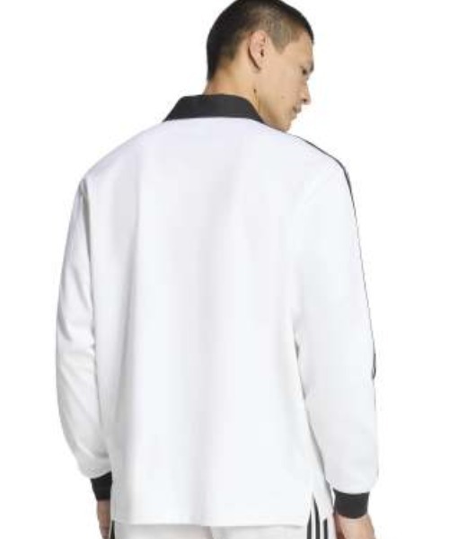 adidas 3-STRIPES RUGBY LONGSLEEVE POLO / アディダス 3 ストライプ