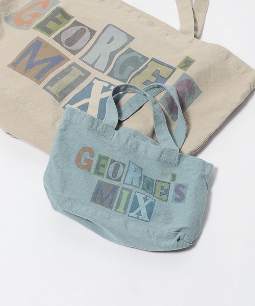 GEORGE'S（ジョージズ）の「ジョージズ MIX ミニトート（トートバッグ・レディース・ブルー系その他/ライトベージュ・FREE）」の2枚目の写真
