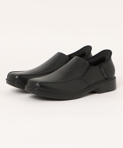 SKECHERS(スケッチャーズ)の「《SKECHERS》CASWELL-FRANTONE(ローファー・メンズ・ブラック・27.0cm/26.5cm/26.0cm/25.5cm/28.0cm/27.5cm/25.0cm)」の1枚目の写真