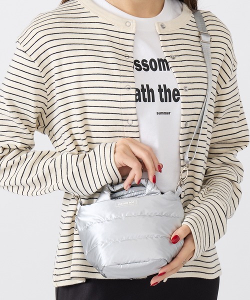 ROOTOTE（ルートート）の「【ROOTOTE】FE.ベビールー.モデレート モダーン-A 3681 3684 ミニトート（トートバッグ・レディース・ベージュ/ブラック/マルチ/アイボリー/ブラック系その他2/シルバー・FREE）」の13枚目の写真