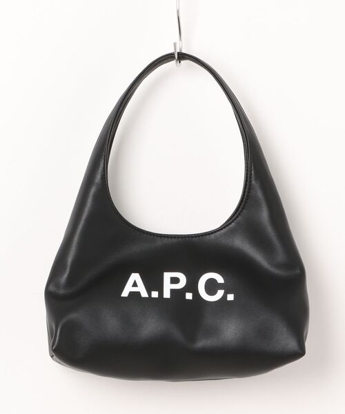 A.P.C.（アーペーセー）の「BABY NINON SHOULDER（ショルダーバッグ・レディース・ブラック/ベージュ系その他・XS）」の2枚目の写真