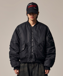 IDWS（アイドンワナセル）の「Plane Shirring Ma-1 Black（MA-1）」