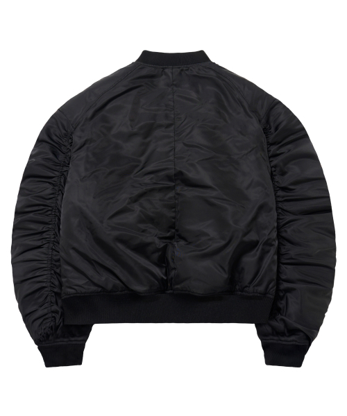 IDWS(アイドンワナセル)の「Plane Shirring Ma-1 Black(ブルゾン・レディース・その他・2/1)」の21枚目の写真