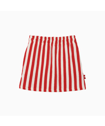 TERRY SWEAT PANTSKIRT_RED STRIPE ADDITION