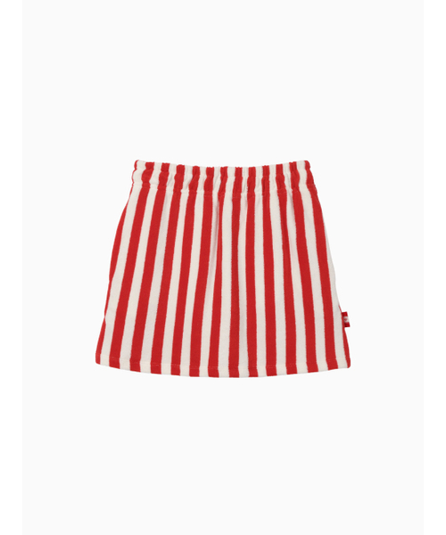 MENASOO（ミナス）の「TERRY SWEAT PANTSKIRT_RED STRIPE ADDITION（スカート・レディース・ストライプ・F）」の4枚目の写真
