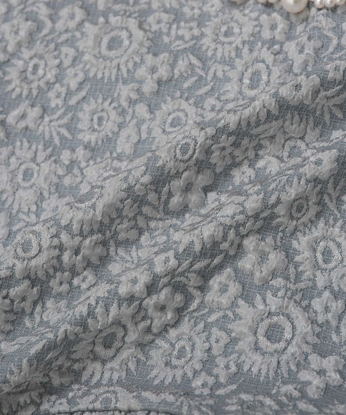 Fit more(フィットモア)の「パールネックフラワージャガードトップス(その他トップス・レディース・ブルー/ブラック/クリーム・FREE)」の22枚目の写真