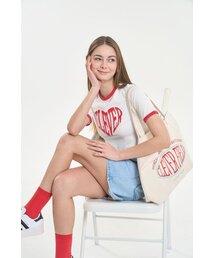 CLEVER FIELD（クレバーフィールド）の「クラシックロゴキャリオルエコバッグ[アイボリー]（エコバッグ/サブバッグ）」