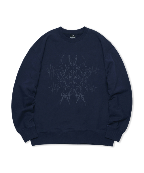 CAMEL WORK（キャメルワーク）の「バタフライスウェットシャツ（ネイビー）（スウェット・メンズ・その他・MEDIUM/LARGE/X-LARGE）」の2枚目の写真