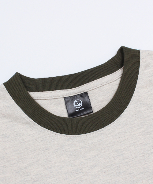 CAMEL WORK(キャメルワーク)の「ウィールド リンガー半袖Tシャツ(オートミール)(Tシャツ/カットソー・メンズ・その他・X-LARGE/LARGE/MEDIUM)」の5枚目の写真