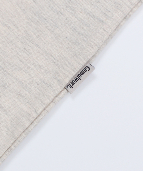 CAMEL WORK(キャメルワーク)の「ウィールド リンガー半袖Tシャツ(オートミール)(Tシャツ/カットソー・メンズ・その他・X-LARGE/LARGE/MEDIUM)」の7枚目の写真