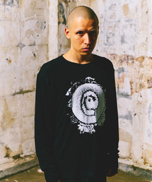 LIZARD AAS RIBBED LONGSLEEVE BLACK