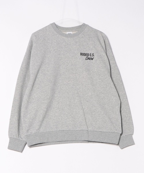 アニマルフェイクファーアップリケスウェットトップス（スウェット