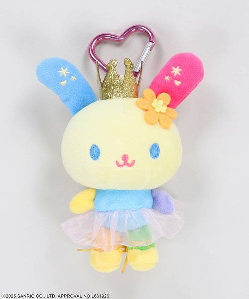 SPINNS(スピンズ)の「【nini toys/ニニトイズ】『ウサハナ×SPINNS』カラビナ付きマスコット(キーホルダー・レディース・B/A・ONESIZE)」の2枚目の写真