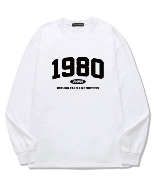 VANNWORKS(バンワークス)の「1980ロゴロングスリーブ (VLS0067) ホワイト(Tシャツ/カットソー・レディース・その他・LARGE/X-LARGE/XX-LARGE/SMALL/MEDIUM)」の1枚目の写真