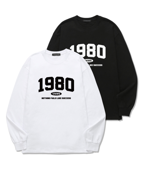 VANNWORKS(バンワークス)の「1980ロゴロングスリーブ (VLS0067) ホワイト(Tシャツ/カットソー・レディース・その他・LARGE/X-LARGE/XX-LARGE/SMALL/MEDIUM)」の2枚目の写真