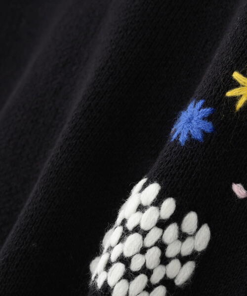 DANKE SCHON(ダンケシェーン)の「【WEB&DEPOT限定】DankeSchon/ダンケシェーン/HAND STITCH KNIT CARDIGAN(カーディガン/ボレロ・メンズ・ベージュ/ブラック/その他18・L/M)」の4枚目の写真