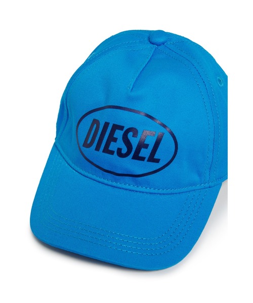 DIESEL（ディーゼル）の「ベビー ベースボールキャップ FOLPYB（キャップ・キッズ・ピンク/ホワイト/ブルー・Ⅲ/Ⅱ）」の4枚目の写真