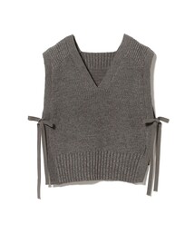 サイド リボン レッドクロス ベスト