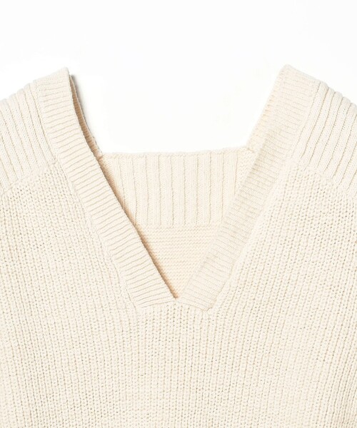 BEAMS BOY（ビームスボーイ）の「サイド リボン レッドクロス ベスト（ベスト・レディース・ホワイト系その他7/チャコールグレー・ONE SIZE）」の8枚目の写真