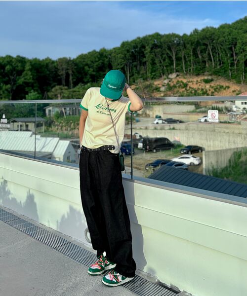 ECORR（エコル）の「[ユニセックス] クラシックシティリングTシャツ_クリーム（Tシャツ/カットソー・レディース・その他・1/2/3/0）」の5枚目の写真