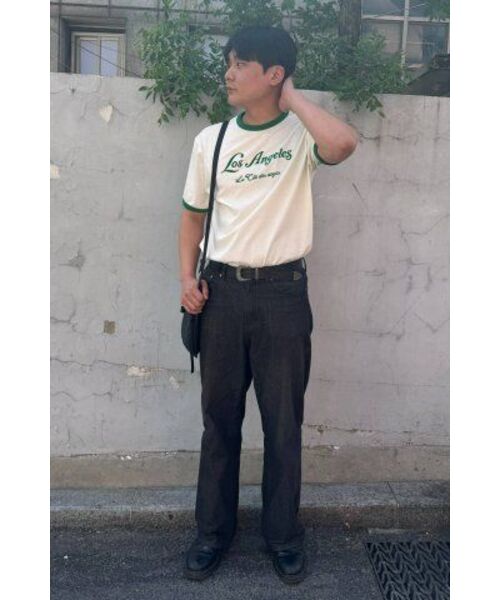ECORR（エコル）の「[ユニセックス] クラシックシティリングTシャツ_クリーム（Tシャツ/カットソー・レディース・その他・1/2/3/0）」の10枚目の写真