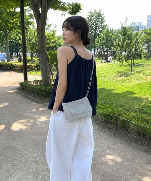 MATHEMATIK(マスマティック)の「ソロン N17 サコッシュバッグ メッシュミニクロスバッグ ブラック(メッセンジャーバッグ・レディース・その他・FREE)」の12枚目の写真