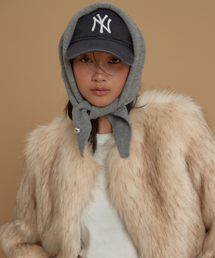 TWENTY FOUR T（トゥエンティフォーティ）の「Multi-knit muffler gray（マフラー）」