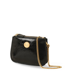 Ecrin mini double chain bag - Black