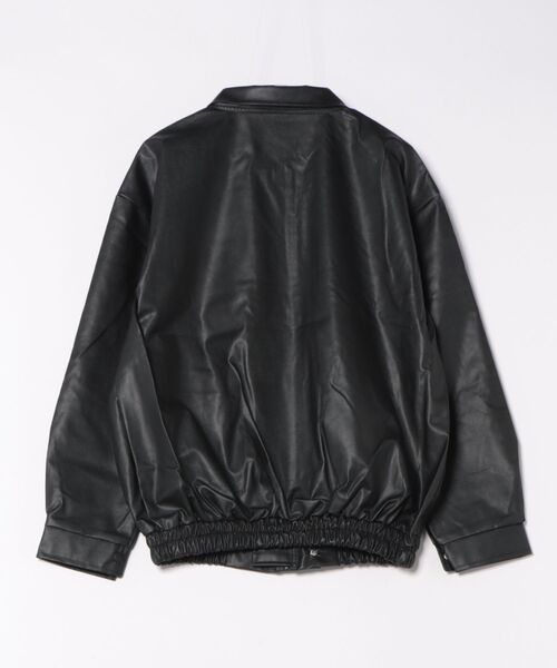 almo（アルモ）の「【TUNE】合皮ジャケット（ライダースジャケット・レディース・ブラウン/ブラック・FREE）」の11枚目の写真