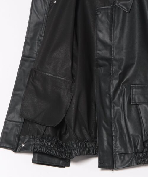 almo（アルモ）の「【TUNE】合皮ジャケット（ライダースジャケット・レディース・ブラウン/ブラック・FREE）」の12枚目の写真