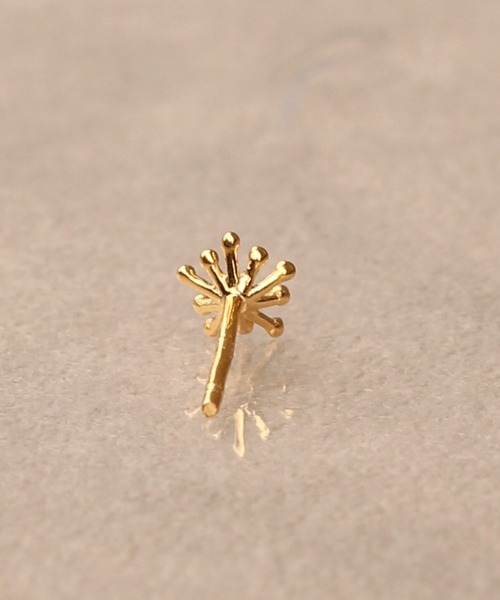 NOIR DE POUPEE（ノワールドプーペ）の「【WEB限定】K18vermeil ダイヤモンドフラワーピアス（ピアス（両耳用）・レディース・ゴールド・FREE）」の12枚目の写真