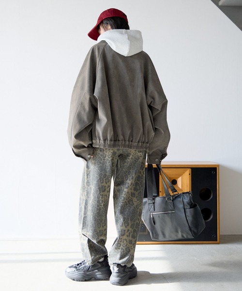 PBLIM(ページボーイリム)の「《UNISEX》スプリングスエードブルゾン(ブルゾン・レディース・グレー/ブラウン・MEDIUM/SMALL)」の17枚目の写真