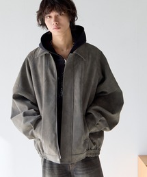 PBLIM（ページボーイリム）の「《UNISEX/シルエットが選べる》スプリングスエードブルゾン（ブルゾン）」