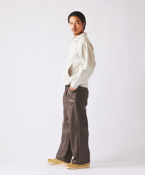 JOURNAL STANDARD relume（ジャーナルスタンダード　レリューム）の「クラフトデニム 13.5ozトラッカージャケット（デニムジャケット・メンズ・ブラック系その他/グレー系その他/ブルー系その他・MEDIUM/LARGE）」の17枚目の写真