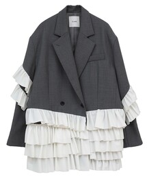 CLANE | 【CLANE/クラネ】FRILLED TAILORED JACKET/フリルテーラードジャケット(テーラードジャケット)