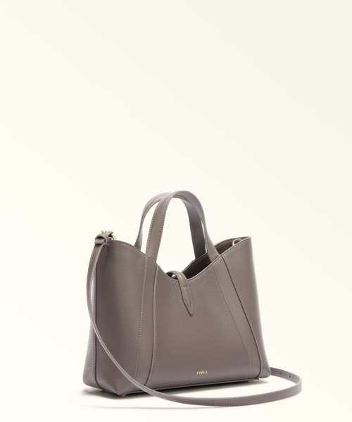 FURLA(フルラ)の「フルラ ゴッチャ (Furla Goccia) トートバッグ S(トートバッグ・レディース・カーキ/ネイビー/チャコールグレー・ONE SIZE)」の8枚目の写真