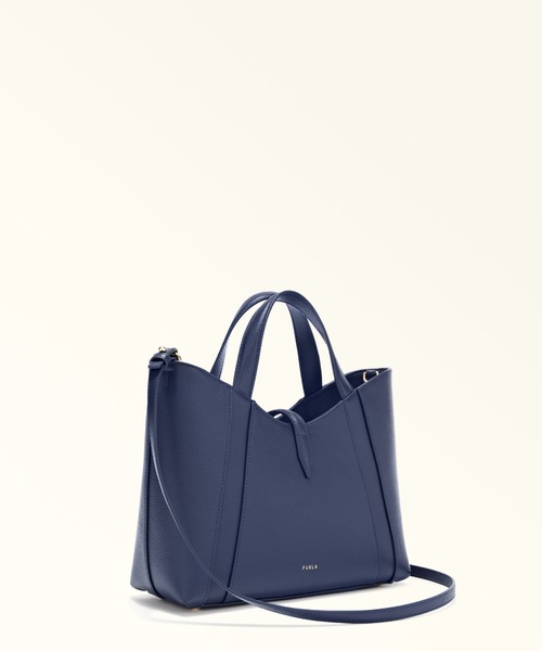 FURLA(フルラ)の「フルラ ゴッチャ (Furla Goccia) トートバッグ S(トートバッグ・レディース・カーキ/ネイビー/チャコールグレー・ONE SIZE)」の4枚目の写真