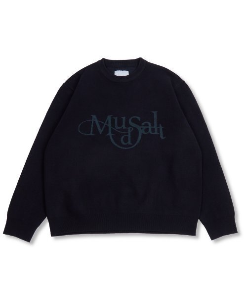 MUDSALT(マッドソルト)の「マディニットクルーネックネイビー(ニット/セーター・メンズ・その他・1/2/3)」の1枚目の写真