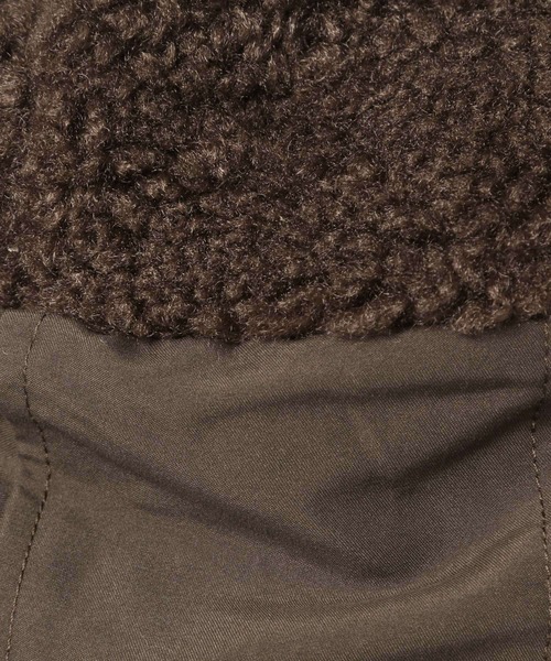 LEPSIM（レプシィム）の「リバーシブルボアフーディブルゾン　636141（ブルゾン・レディース・ブラウン/チャコールグレー/ブラック・FREE）」の14枚目の写真