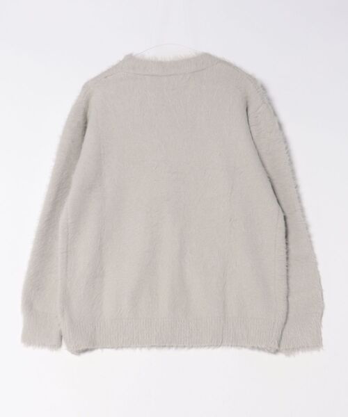 SWITCH BY ARCH（スイッチバイアーチ）の「/SWITCH by ARCH/Shaggy 編み Knit Cardigan（カーディガン/ボレロ・レディース・グレイッシュベージュ/アイボリー・FREE）」の6枚目の写真