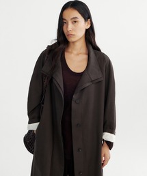 Bie（ビエ）の「スタンドカラー ロングコート（その他アウター）」