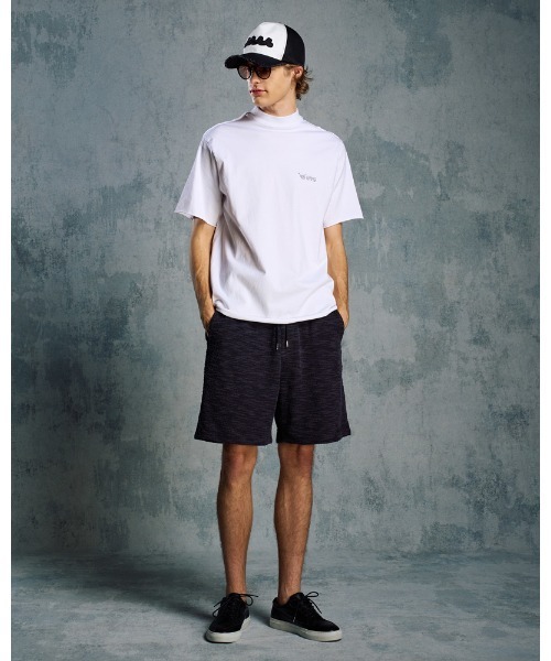 wjk（ダヴルジェイケイ）の「wave cut-off mesh cap（キャップ・メンズ・ブラック×ホワイト/ブラック・FREE）」の15枚目の写真