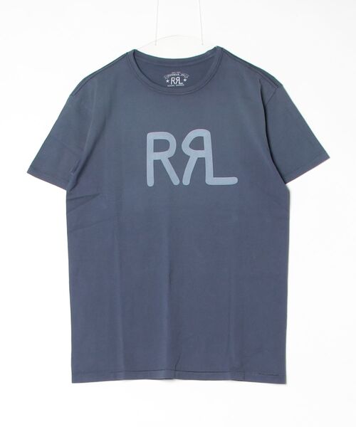 RRL(ダブル アール エル)の「RRL Ranch ロゴ Tシャツ(Tシャツ/カットソー・メンズ・ブルー・L/M/XL/XS/XXL/S)」の5枚目の写真