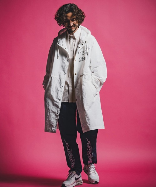 seventy seven（セブンティセブン）の「mhs2491-OX stripe S-S shirt(26S) 半袖シャツ(7726S320)（シャツ/ブラウス・メンズ・ベージュ/グリーン/ブラック・XL/L/M/S）」の20枚目の写真