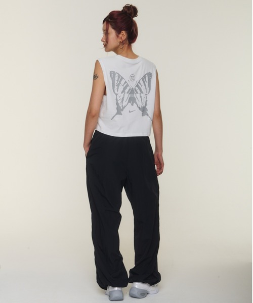 NIKE(ナイキ)の「ナイキ スポーツウェア ウィメンズ ルーズ ハイウエスト パラシュート パンツ / Nike Sportswear Women's Loose High-Waisted Parachute Pants IF0335-010 Black(その他パンツ・レディース・ブラック・M/L/XS/XL/S)」の12枚目の写真