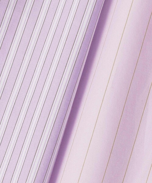 allureville（アルアバイル）の「クレイジーストライプシャツ（シャツ/ブラウス・レディース・ライトブルー/ピンク・2）」の10枚目の写真