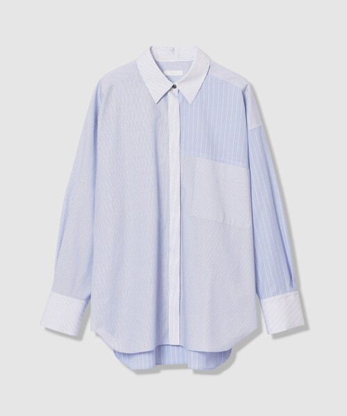 allureville（アルアバイル）の「クレイジーストライプシャツ（シャツ/ブラウス・レディース・ライトブルー/ピンク・2）」の17枚目の写真