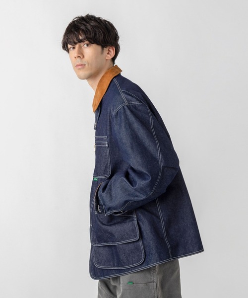 L.L.Bean(エルエルビーン)の「【JAPAN EDITION】ビーンズ・デニム・フィールド・コート(デニムジャケット・メンズ・ダークインディゴブルー・LARGE/MEDIUM/SMALL)」の2枚目の写真